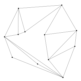 Pseudo-triangulación puntiaguda